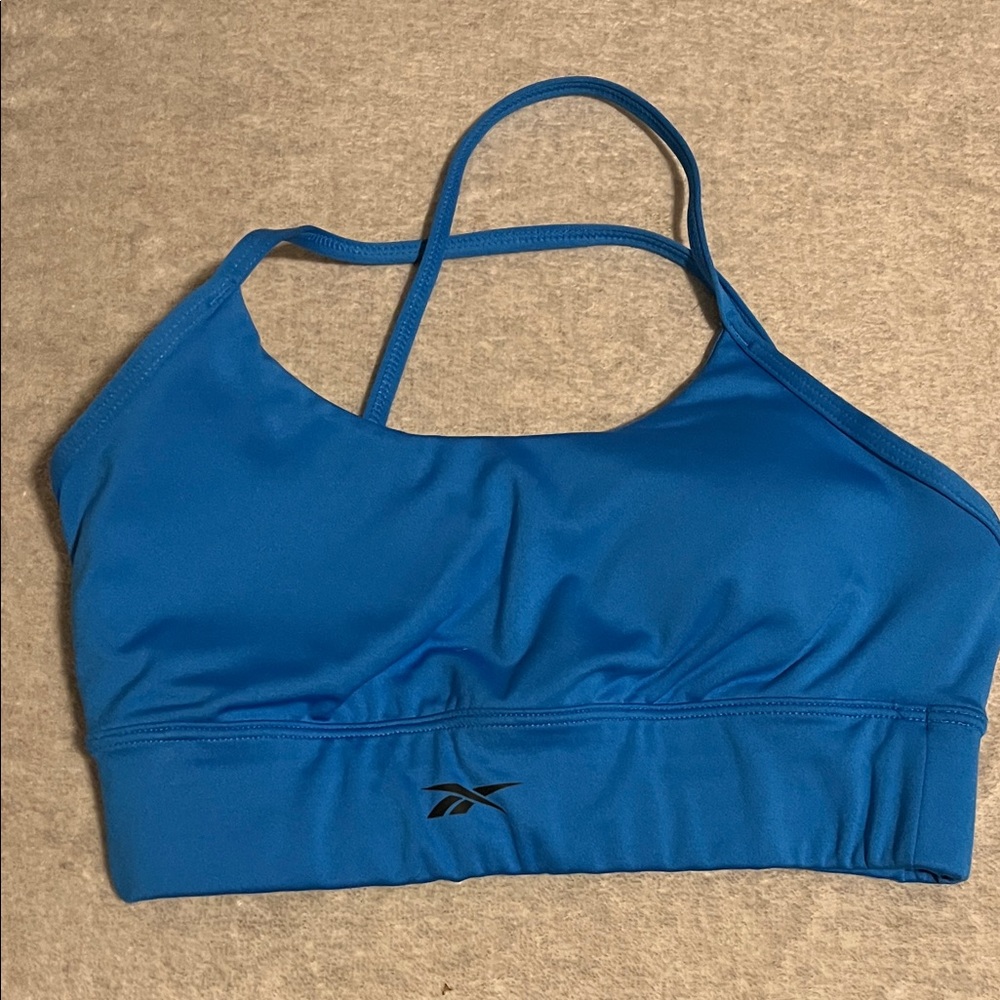 Reebok Vibrant Blue Sports Bra